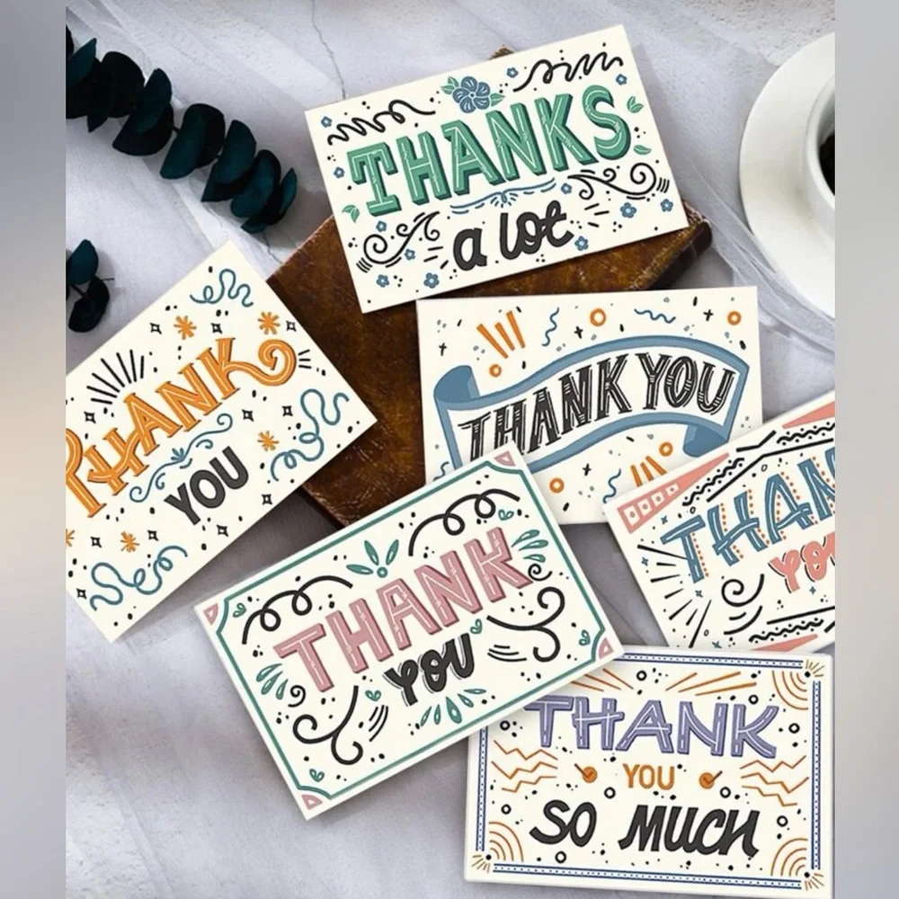 Thank You Assortment Insert Cards Pack of 50 - Picture 1 of 5